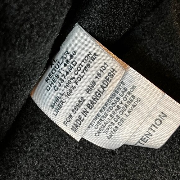 Bernie Cornwell Tools American Strong Heavyweight Jacket SZ XL Rip Proof Fleece - Picture 12 of 16